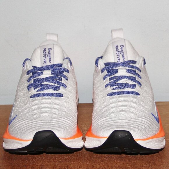 Nike ReactX Infinity Run 4 Blueprint Running Mens 7 White Blue Orange - Picture 4 of 7